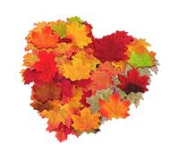 YSJCHEBS Simulation De Feuilles D'Érable, 500 Pièces, Plantes, Accessoires Photo, Décorations De Fête, Décoration De Table, Décoration De Feuille, Décoration De Maison