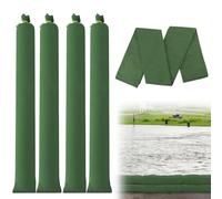 YSOOUA Sac Anti Inondation 4 PCS Sacs de Sable Réutilisables et Résistants aux Inondations 120x19cm pour Protection Contre Les Inondations dans Les Garages, Portes, Caves