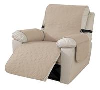 Ystyle Housse Fauteuil Relax Electrique, (1 Place, Beige) | Housse De Fauteuil 1 Place, Housse Pour Canapé Relax Antidérapant, Housse De Fauteuil Relax Inclinable Electrique