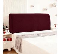 Ystyle Housse Tete De Lit, Housse De Tête De Lit Extensible Doux, Couvre Tete De Lit Antipoussière, Moderne Couvre De Protection Tête De Lit, Déhoussable Et Lavable (180CM, Bordeaux)
