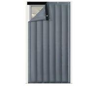 YSUEFIJO Rideau de Porte d'entree Thermique Isolant Anti Froid 90x200cm, Rideau Phonique Porte, Panneau Imperméable avec Oeillets, Rideau de Porte Épaississant d'hiver, pour Chambre Climatisée