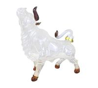 YsXoWiui Carafe, Porte-bouteilles, Bouteille Creuse Originale En Forme de Taureau de 1000 Ml avec Bouchon Cola pour Bar à Spiritueux