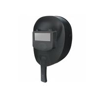 YsXoWiui Masque de Soudage Casque Visière Lunette Double Lentille Réglable Matériau PP Résistant Fenêtre Inclinable Blocage, Masque Semi-automatique ABS Épaissi