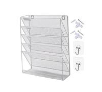 YsXoWiui Porte-documents Mural Organiseur de Courrier Trieur Vertical Empilable de Fer Solide Surface Antirouille Parfait pour L'Optimisation de L'Espac , Style b