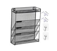 YsXoWiui Porte-documents Mural Organiseur de Courrier Trieur Vertical Empilable de Fer Solide Surface Antirouille Parfait pour L'Optimisation de L'Espac, style c
