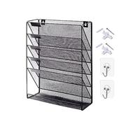 YsXoWiui Porte-documents Mural Organiseur de Courrier Trieur Vertical Empilable de Fer Solide Surface Antirouille Parfait pour L'Optimisation de L'Espac, Style un