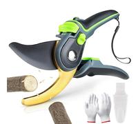 YSYONBOE Sécateur de Jardin Professionnel, Ciseaux Jardinage Plante en Titane avec Lame SK5, Ciseaux à Fleurs, Diamètre de Coupe 35 mm, Cisailles à Plantes pour Branche, Fleur et Fruits, Broussailles