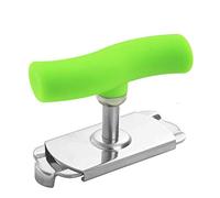 YSYPET ouvre-Bocal réglable couvercles en Acier Inoxydable Hors décapsuleur pour Gadget de Cuisine 1-4 Pouces (Vert)