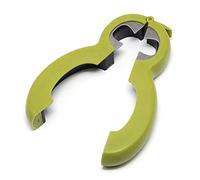 Ysypet Ouvre-bouteille multifonction 6 en 1 en acier inoxydable Vert