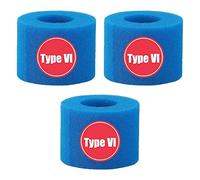 Ysyqkn 3 Pièces Cartouche Filtre Piscine Éponge Filtration Lavable Réutilisable Pompe Piscine Mousse Convient pour Entretien Piscines Familles