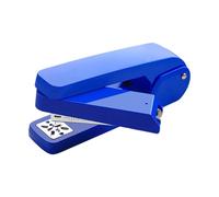 Ysyqkn Agrafeuse de Table Compacte, Pivotante et Manuelle, Idéale pour Le Bureau, L'école, La Maison, Les, Les Chantiers et Les Résidences étudia, Bleu
