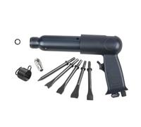 Ysyqkn Air Hammer Kit Ciseaux Pneumatiques Marteau à Long Ensemble de Pelles à Main Fonction Installation Facile Adapté à L'Entretien Mécanique et Répa, 220x145mm