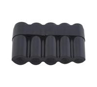 Ysyqkn Boîte à Pièces En Euros, Rangement pour Pièces, Boîte de Rangement à Capsules, Coffret de Collection, Trieur de Pièces avec Ressort Métallique pour Un, noir