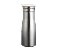 Ysyqkn Carafe Isotherme En Acier Inoxydable, Couvercle et Poignée En Polypropylène, Couvercle Blanc