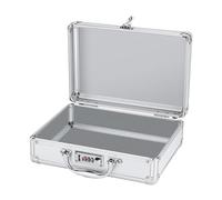 Ysyqkn Coffret à Outils Multifonctionnel En Aluminium, Portable et Verrouillable, avec Poignée et Grande Capacité, Idéal pour L'atelier à Domicile et Les, mot de passe S