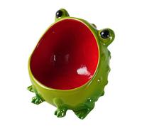 Ysyqkn Coupelle à Bonbons Grenouille Bol Polyvalent Résine Porte-trésors Bouche Animale Plateau Cosmétique Clé Snacks Destiné Bureau Entrée Décoration Maison