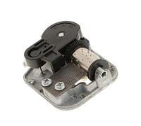 Ysyqkn Kit de Mécanisme D'horloge Musicale à Monter Soi-même pour Une Boîte à Musique avec Vis à Manivelle, Memory