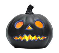 Ysyqkn Lampe de Table Décorative Citrouille d'halloween, Illuminée, Motif Festif, en Polypropylène (PP), Idéale pour Les Fêtes d'enfants, La Cuisine, Style F