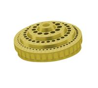 Ysyqkn Mandrin de Perceuse, Coffret D'outils de Meulage, Porte-forets, Coffret de Forets pour 100 Trous, Jaune