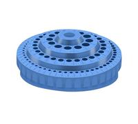 Ysyqkn Mandrin de Perceuse, Coffret D'outils de Meulage, Porte-forets, Coffret de Forets pour 100 Trous, Bleu