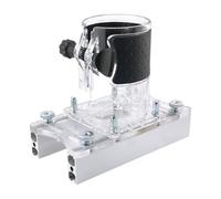 Ysyqkn Module de Montage pour Fraiseuse Manuelle avec Base de Défonceuse, En Alliage D'aluminium et Acrylique, avec échelle Transparente, Idéal pour La F, Sans Outil de Fraisage