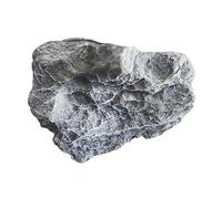 Ysyqkn Roche Artificielle Faux Rocher Pierre de Jardin Décoration de Cour Ornement Réaliste en Mousse Légère et Adapté pour Bassin d'eau Pente, 28x15x20cm