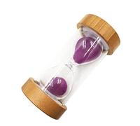 Ysyqkn Sablier de 1/25 de Minute pour Jeux de Cuisine, Violet, 25 minutes