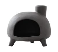 Ysyqkn Support de Décoration En Céramique, Brûleur, Diffuseur D'arômes, Style Simple et Matériau pour Chambre D'hôtel, Noir