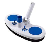 Ysyqkn Tête d'Aspiration pour Piscine Flexible à roulettes Tête Lestée Ajustable Aspirateur de Fond Piscine Accessoires de Nettoyage Bassin Clips à Ressort