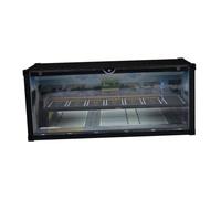 Ysyqkn Vitrine pour Voiture Miniature 1:64 avec éclairage LED, Empilable, En PVC, Protège Les Objets de Décoration de Table.