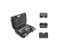 YATO Jeu de goles 1/2", 1/4" 72 pièces YT-38782