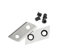 YTEGSAQSXC Lame De Tondeuse À Gazon 2 Pièces Lame De Broyeur De Jardin Couteau De Déchiqueteuse De Remplacement Compatible avec L'outil Einhell BR-MH 2440 GC-KS 2540 GH-KS 2440 HMH-E 2440