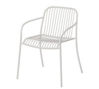 Yua Wire Armchair Chaise à accoudoirs Outdoor Blomus Gris soie - 4008832809842