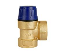 YUAEB biao Boutique Shop UK Soupape de sécurité Automatique en Laiton épaissi, vidange G3/4" pour Chauffe-Eau 3/4/5 Bar, Double Filetage ou Interne/Externe(Dit G3/4'' 5bar)