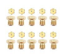 Yuaiosn 10Pcs Gicleur gaz Butane Universels, kit de conversion de gaz GPL, 2×0.5mm, 2×0.9mm, 2×0.95mm, 4×0.7mm Gicleur Gaz Bouteille Universel pour Bruleur Gaz Gaziniere Gaz, Cuisiniere Gaz Four Gaz