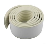 Yuanpgky Bande d'isolation pour tuyau d'eau d'extérieur - 2 m x 8 cm - Ruban adhésif en mousse thermique - Compatible avec les tuyaux de radiateur et de climatisation - Blanc
