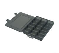 Yuanpgky Boîte à outils portable en plastique, boîte à vis de rangement, boîte à grille de perçage électronique, organiseur élégant (B)