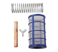 Yuanpgky Lot de 4 tiges en cuivre de rechange pour ioniseur solaire de piscine, 105 x 18 mm, pour purificateur de piscine, traitement de l'eau - Faible entretien