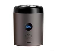 Yuanpgky Rasoir électrique rechargeable pour tissu, pour vêtements, pulls, manteaux, tissus d'ameublement, moteur 3 W, tondeuse portable en forme de boule de poils (gris)