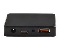 Yuanpgky Régulateur de tension du panneau solaire abaisseur 9-30 V pour convertisseur CC-DC haute efficacité .0, 3 A avec sortie USB-A/Type-C, boîtier ABS, compact
