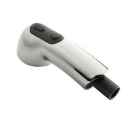 Yuanpgky Tête de pulvérisation extractible de rechange pour robinet de cuisine, buse de robinet chromée compatible avec Grohe Zedra/Europlus 46298IE0 46312IE0, double jet d'économie d'eau de 0,75 GPM