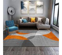 YUANWAN Tapis pour Salon 130 x 240 cm Moelleux et Confortable Antidérapant et Résistant Tapis Moderne à Poils Courts Tapis Poil Ras Moderne pour Couloir Chambre, 11
