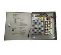 Yuarisx 9 canaux/ports DC 12 V 10 A pour caméra de sécurité avec boîte en métal pour caméra de sécurité IP CCTV DVR système de surveillance