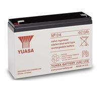 YUASA Batterie au plomb NP12-6, 6 V/12 Ah