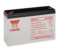 Yuasa NP10-6 Batterie au plomb (Faston 187-4,8 mm) 151 mm