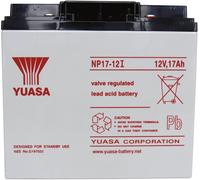 Yuasa NP17-12 NP17-12 Batterie au plomb 12 V 17 Ah plomb (AGM) (l x H x P) 181 x 167 x 76 mm raccord à vis M5 sans entretien