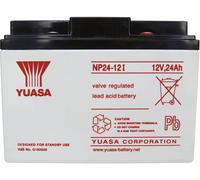 Yuasa Batterie au plomb NP24-12 12 V 24 Ah AGM sans entretien M5 VdS