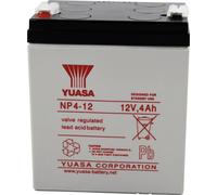 Yuasa NP4-12 NP4-12 Batterie au plomb 12 V 4 Ah plomb (AGM) (l x H x P) 90 x 106 x 70 mm cosses plates 4,8 mm sans entretien