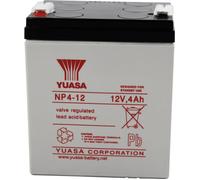 Yuasa NP4-12 NP4-12 Batterie au plomb 12 V 4 Ah plomb (AGM) (l x H x P) 90 x 106 x 70 mm cosses plates 4,8 mm sans entretien