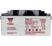Yuasa Batterie au plomb NP65-12 12 V 65 Ah AGM 350 x 174 x 166 mm raccord à vis M6 sans entretien